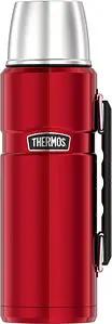 THERMOS® Isolierflasche Stainless King rot 1,2 l
