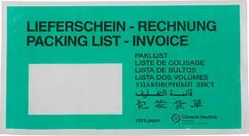 WIHEDÜ Lieferscheintaschen Pergamin Papier DIN lang 250 St.
