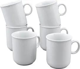 Seltmann Weiden Kaffeebecher Compact weiß 0,25 l 6-tlg.