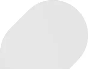 HAMMERBACHER Anbautisch höhenverstellbar HA81 weiß, grau Tropfenform 103,0 x 80,0 x 68,0 - 76,0 cm