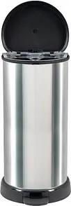 curver DECOBIN Mülleimer 40,0 l silbermetallic