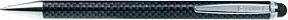 ONLINE® Touchpen-Kugelschreiber Stylus XL schwarz, Schreibfarbe: blau, 1 St.