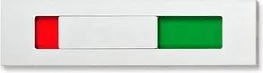 SignSystems® Türschild Metall silber 15,0 x 4,0 cm