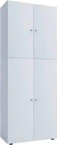 VCM my office Aktenschrank Lona, 913844 weiß 4 Fachböden 70,2 x 39,0 x 183,0 cm