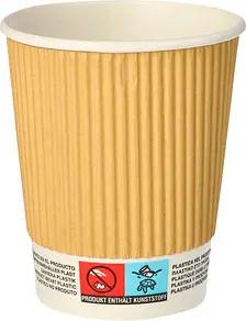 25 PAPSTAR Einweg-Kaffeebecher pure 0,2 l