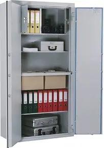 ISS Sicherheitsschrank Düsseldorf Mettmann VIII Sicherheitsstufe S2 nach EN14450 mit Feuerschutz lichtgrau 95,5 x 52,7 x 187,5 cm