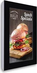 Showdown® Displays Digitales Wandpanel LED-Display mit Rahmen, schwarz, 138,0 cm (55 Zoll)
