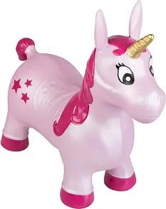 Idena Hüpftier Einhorn pink
