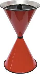 SZ Metall 29716 Standaschenbecher rot