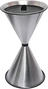 SZ Metall 29718 Standaschenbecher silber