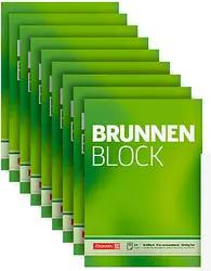 10 BRUNNEN Briefblöcke DIN A4 blanko