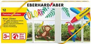 EBERHARD FABER COLORI Wachsmalkreiden farbsortiert, 12 St.