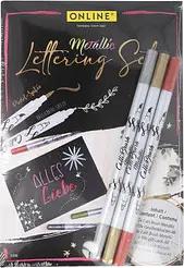 ONLINE® Calli.Brush Metallic Brush-Pens farbsortiert, 1 St.