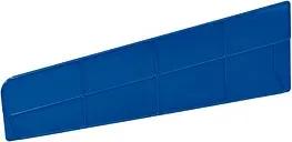 Gürkan Trennwand blau 12,5 x 39,0 cm