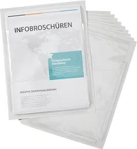 EICHNER Dokumentenhüllen selbstklebend transparent A4, 10 St.