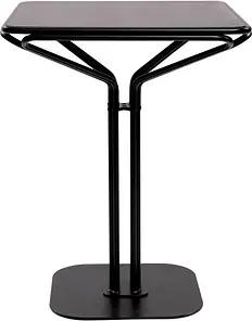 meet powered by PAPERFLOW Bistrotisch schwarz 80,0 x 80,0 x 75,0 cm