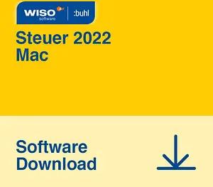 WISO Steuer 2022 Mac (für das Steuerjahr 2021) Software Vollversion (Download-Link)