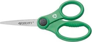 WESTCOTT Papierschere Kleen Earth grün 13,0 cm