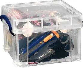 Really Useful Box Aufbewahrungsbox 3,0 l transparent 24,5 x 18,0 x 16,0 cm