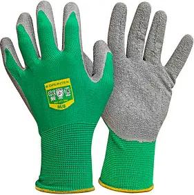 GRÜNTEK® unisex Gartenhandschuhe grün Größe 8, 5 Paar
