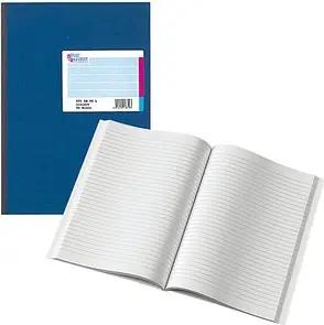 KÖNIG & EBHARDT Geschäftsbuch DIN A4 liniert, blau Softcover 192 Seiten