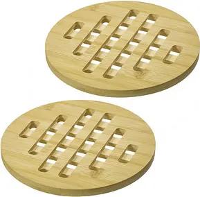 2 WESTMARK Untersetzer Tapas + Friends hellbraun 20,0 cm