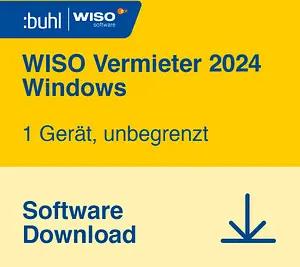 WISO Vermieter 2024 (für das Abrechnungsjahr 2023) Software Vollversion (Download-Link)