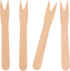 PAPSTAR Pommesgabel pure, Holz, 1.000 St.