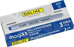 3 ONLINE® magiXX Rollerpatrone Tintenkonverter blau
