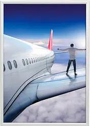 update displays Klapprahmen silber 24,0 x 32,7 cm