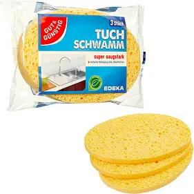 GUT&GÜNSTIG Schwammtücher, 3 St.