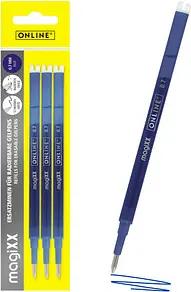 ONLINE® magiXX Gelschreiberminen blau 0,7 mm 3 St.