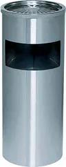 ALCO Standaschenbecher silber