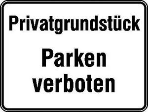 SafetyMarking® Hinweisschild "Parken verboten" rechteck 33,0 x 25,0 cm