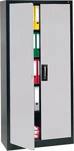 CP Stahlschrank C 2000 Acurado 9280-000 S10784 anthrazit, weißaluminium 93,0 x 50,0 x 195,0 cm, aufgebaut