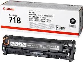 Canon 718 BK schwarz Toner