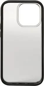 WOODCESSORIES Clear Case Handy-Cover für Apple iPhone 14 Plus transparent, schwarz