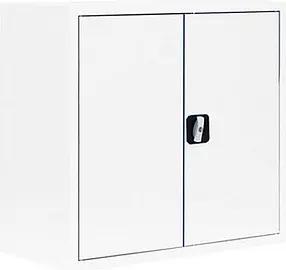 LÜLLMANN Stahlschrank 530307 signalweiß 80,0 x 38,3 x 75,0 cm, aufgebaut