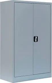 LÜLLMANN Stahlschrank 530290 lichtgrau 80,0 x 38,3 x 120,0 cm, aufgebaut