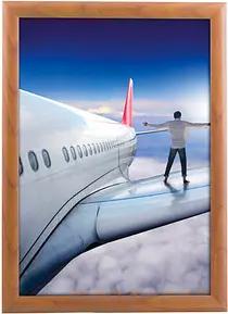 update displays Klapprahmen braun 87,1 x 121,9 cm