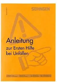 SÖHNGEN Erste-Hilfe-Anleitung, 1 St.