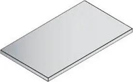 CP Fachboden silber 79,6 x 33,2 cm