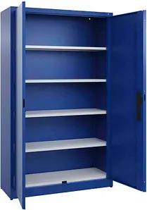 CP Stahlschrank C 2000 Acurado 094600-000 S10000 enzianblau 120,0 x 40,0 x 195,0 cm, aufgebaut