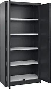 CP Stahlschrank C 2000 Acurado 092600-000 S10008 schwarzgrau 93,0 x 40,0 x 195,0 cm, aufgebaut