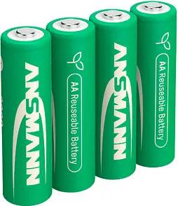 4 ANSMANN Batterien Typ 2800 Mignon AA 1,2 V