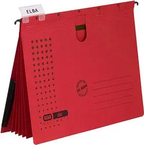 5 ELBA Personalhefter chic ULTIMATE Karton rot 5 x kaufmännische Heftung