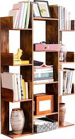 VASAGLE Bücherregal braun 86,0 x 25,0 x 140,0 cm