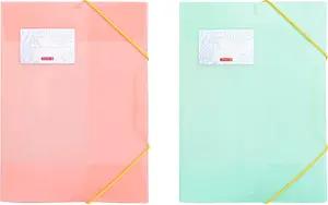 BRUNNEN Sammelmappen Colours of Summer DIN A4 farbsortiert