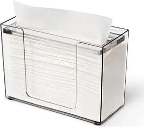 KATRIN Taschentuchbox 66872 transparent Kunststoff