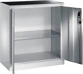 CP Stahlschrank 8820-000 S10237 lichtgrau 93,0 x 40,0 x 100,0 cm, aufgebaut